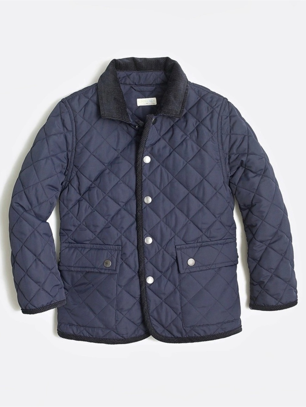 Crewcuts Quilted barn Jacket in Blue XL NWT